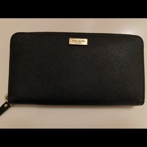 kate spade zip-around wallet